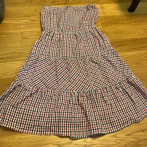 Red White and Blue Dress (Straps are optional)